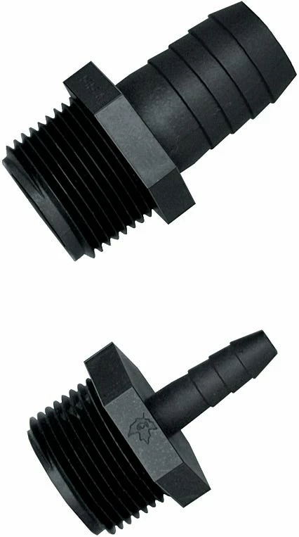 Green Leaf Male Adapter 3/8 inch Thread w/ 3/8 inch Barb A3838P - Sprayer Accessories 3 Green Leaf Male Adapter 3/8 inch Thread w/ 3/8 inch Barb A3838P - Sprayer Accessories