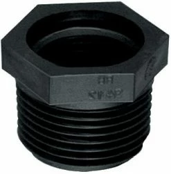 Green Leaf Reducer Bushing 1/2 inch Male Threads w/ 3/8 inch Female Threads RB12-38P - Sprayer Accessories