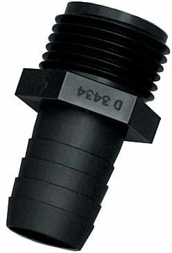 Green Leaf Barb 5/8 inch Garden Male 3/4 inch D3458P - Sprayer Accessories