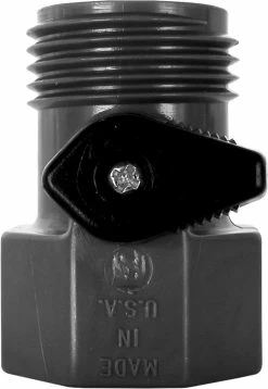 Master Manufacturing 3/4 inch x 3/4 inch Valve GHV-1-BLK-CSK - Sprayer Accessories -Farm And Ranch store 11eed8a92da7c52a07b4a04fecb357166c5e2af2 078130177