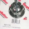 King Kutter 1inch Castle Nut With Washer and Cotter Pin 501110 - Parts & Repair