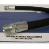 Royal Brass Two Wire Hydraulic Hose Assembly 1/2 inch x 24 inch Male Swivel Ends 1/2 x 24 - Couplings & Fittings -Farm And Ranch store 1 6 359