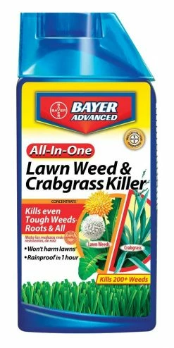 Bayer Advanced All In One Weed & Crabgrass Killer Concentrate Quart (704140A) - Herbicides