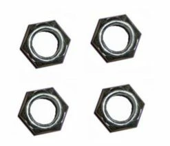 King Kutter 1inch Disc Axle Locknut 4 Pack 504280 - Parts & Repair