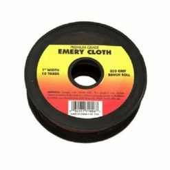 Forney Emery Cloth 320 Grit 1" x 10 yard - 71806 - Farm Implements & 3 Point Equipment