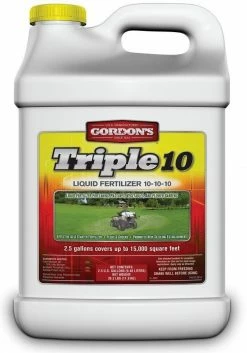 Gordon's Gordons Triple10 2.5 Gallons 10-10-10 Liquid Fertilizer - 7441122 - Fertilizers