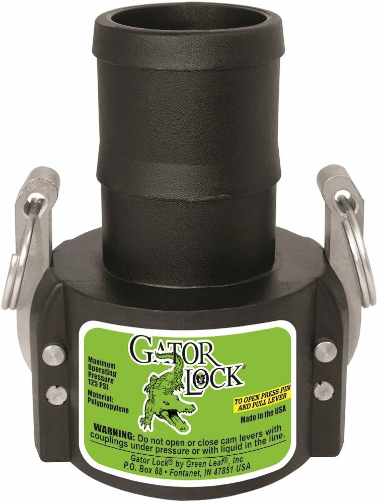 Green Leaf Coupling 3 Inch Fem.Coup-Hose Shank - GLP300C - Farm Tools & Hardware 3 Green Leaf Coupling 3 Inch Fem.Coup-Hose Shank - GLP300C - Farm Tools & Hardware