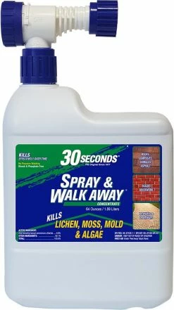 30 Seconds Cleaners 30 Seconds Spray & Walk Away Outdoor Cleaner, 64 oz. - 64SAWA - Outdoor Cleaning