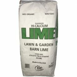 Various Brands NALCbrite Hi-Calcium Pulverized Lime 50 lbs Bag - CRUSHED LIME - Fertilizers