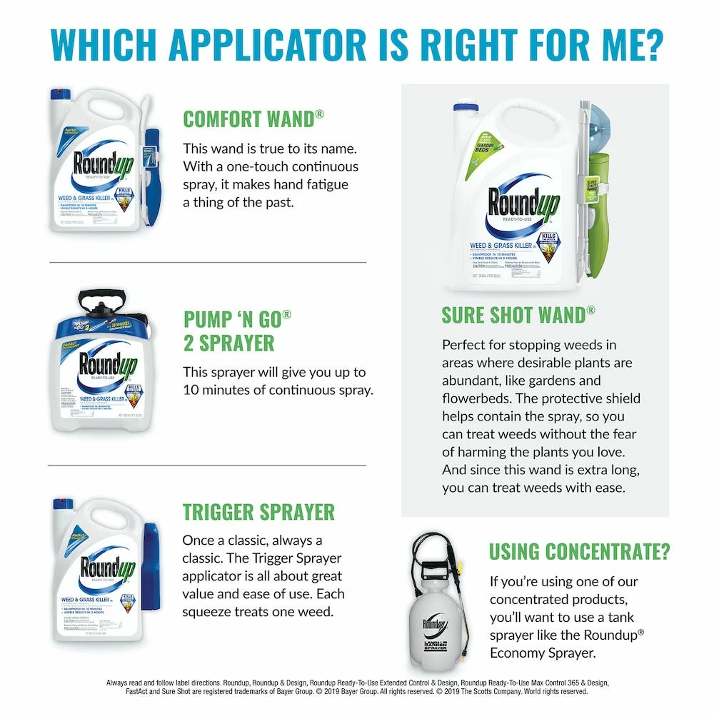 Roundup Concentrate Extended Control Weed & Grass Killer Plus Weed Preventer II, 32 Ounce - 5705010 - Herbicides 8 Roundup Concentrate Extended Control Weed & Grass Killer Plus Weed Preventer II, 32 Ounce - 5705010 - Herbicides - Image 6